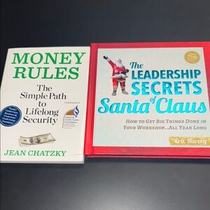 Leadership Secrets Book and Money Rules book